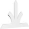 Ekena Millwork Richland Architectural Grade PVC Gable Bracket, 60"W x 40"H x 2"D x 6"F, 16/12 Pitch GBP060X40X0206RIC00 - alternate 1
